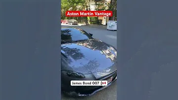 Aston Martin Vantage and Bond 007 :)