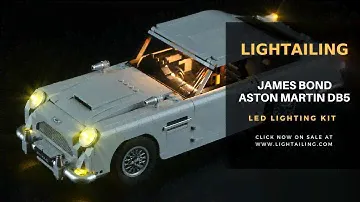 Lightailing Light Kit For Lego Creator Expert James Bond Aston Martin DB5 10262