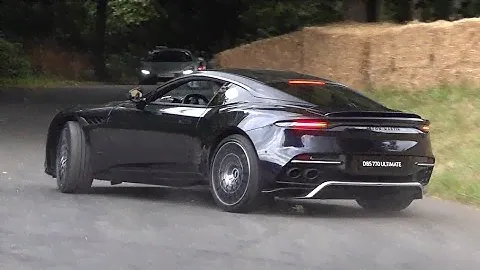 2023 Aston Martin DBS 770 Ultimate - Accelerations, Drifts & V12 Engine SOUNDS!