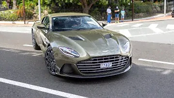 Aston Martin DBS Superleggera - Crackles & Driving in Monaco !