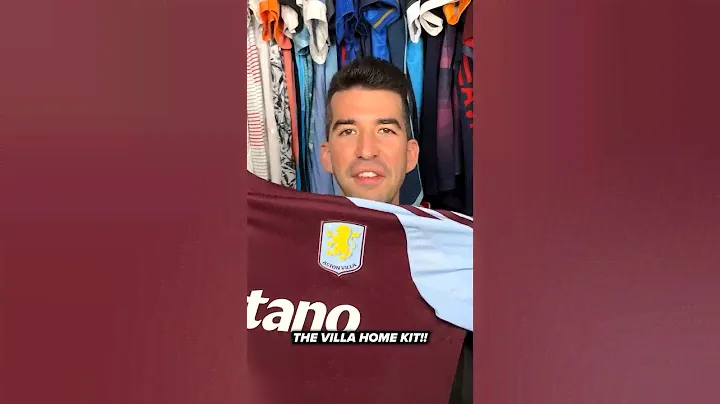 Aston Villa’s First Adidas Kit 💜🩵 | Aston Villa 2024/25 Home Kit Unboxing