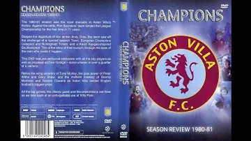 Aston Villa Champions 1980 - 1981 - Season Review