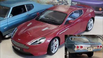 Снова про Welly. Aston Martin DB9. Прокачиваю Chevelle 1970.