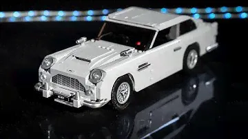 LEGO James Bond Aston Martin DB5 10262 stop-motion build